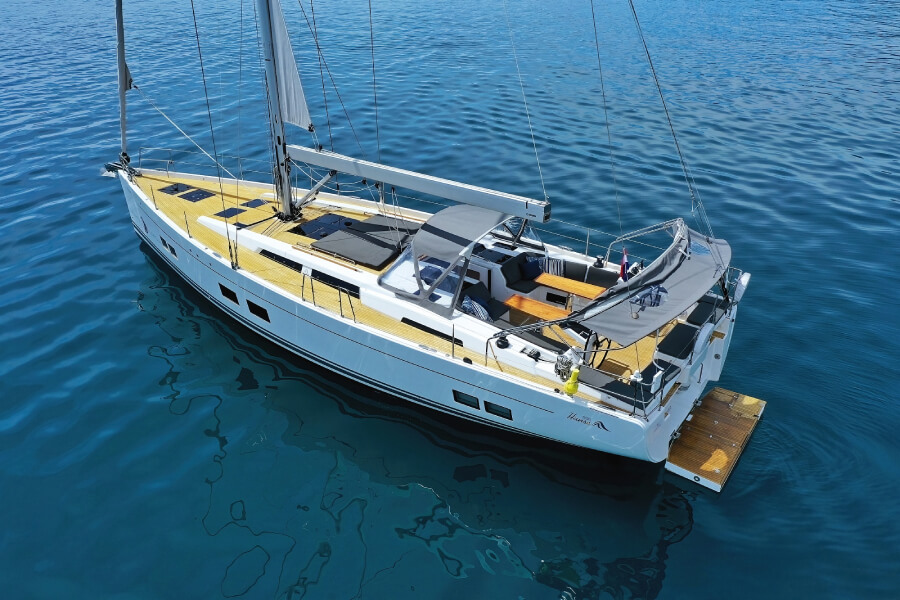 Hanse 588: La tua scelta elegante, dinamica e facile per la navigazione adriatica